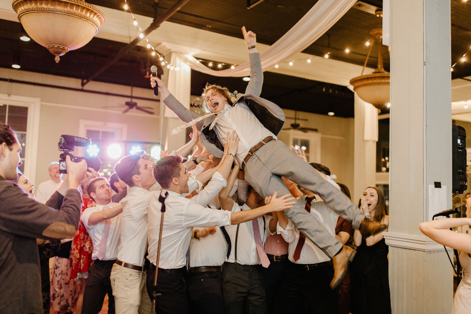 Groom Crowd Surfing Lynchburg VA